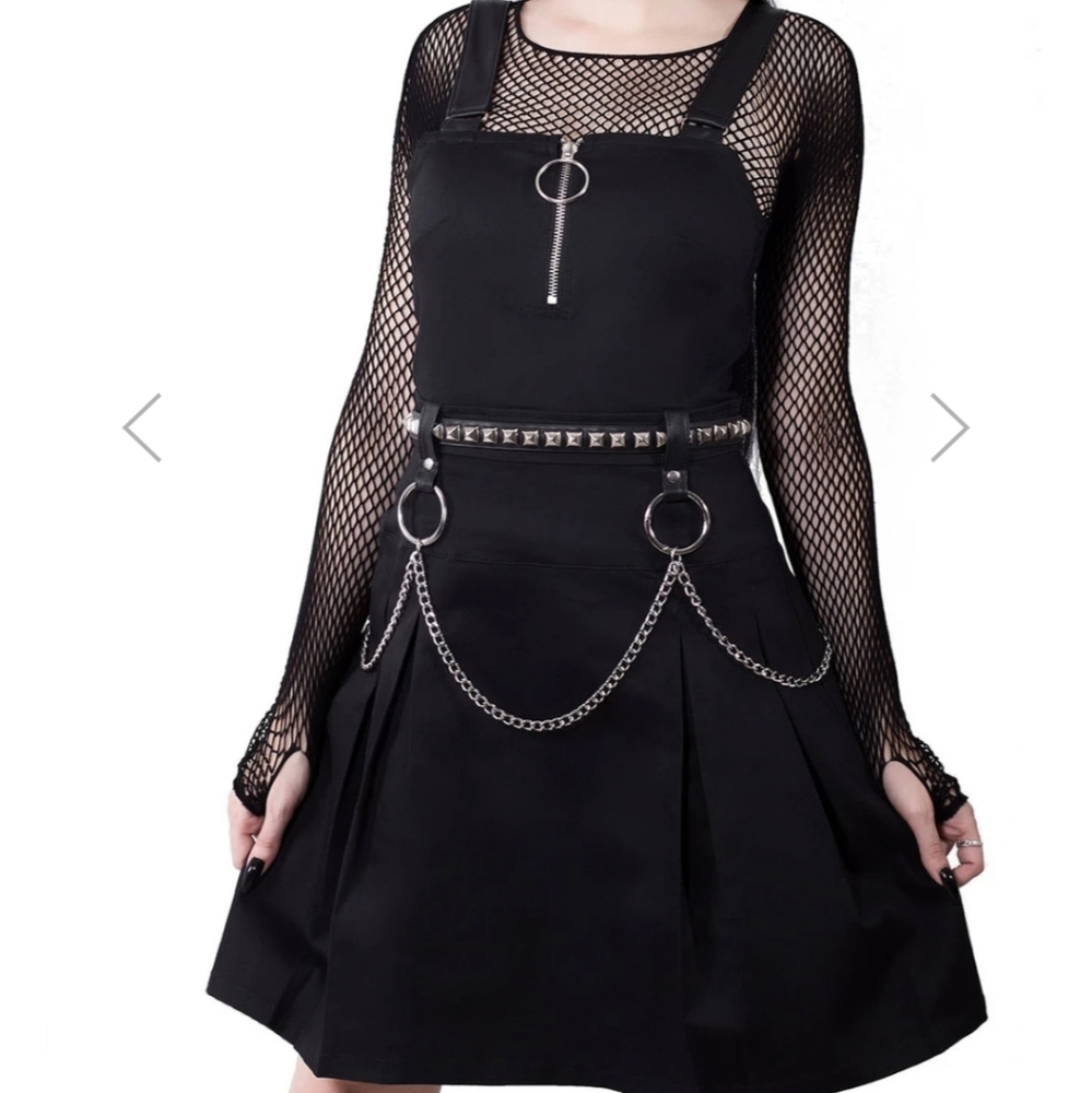 SOLD ON MERC! Killstar Regan Pinafore Dress